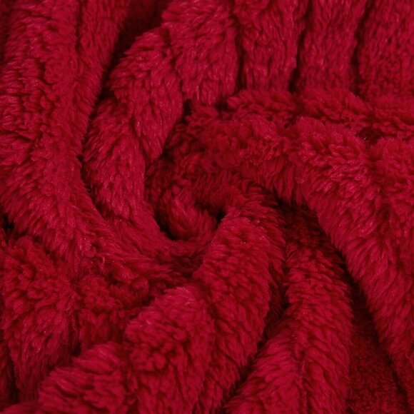 Red Casual Women's Zip Closure Vest Jacket - Picture 7 of 7